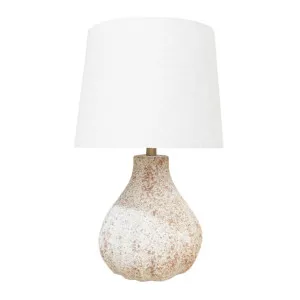 Baudin Table Lamp 25.5x54cm in Mottled Earth by OZ Design, a Table & Bedside Lamps for sale on Style Sourcebook