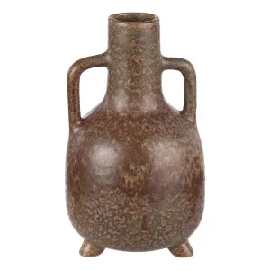 Mylo Vase 11x19cm in Reactive Brown by OZ Design, a Vases & Jars for sale on Style Sourcebook