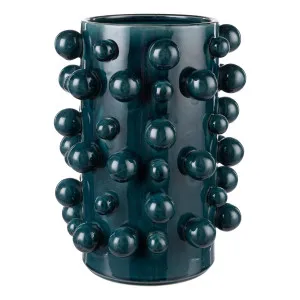 Odin Vase Small 23x30cm in Teal by OZ Design, a Vases & Jars for sale on Style Sourcebook