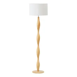 Priya Floor Lamp 40x150cm in Natural by OZ Design, a Floor Lamps for sale on Style Sourcebook