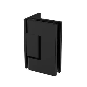 Boston Wall to Glass 90 Degree Hinge with L Type Mounting Plate - Matte Black by Estelle, a Bathroom Fixtures for sale on Style Sourcebook