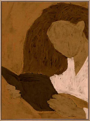 Book Lover V Canvas Art Print by Urban Road, a Prints for sale on Style Sourcebook
