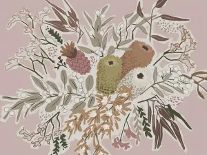 Bush Blooms Wallpaper by Urban Road, a Wallpaper for sale on Style Sourcebook