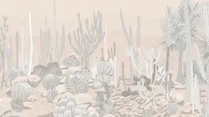 Desert Paradise Sand Greys Wallpaper by Urban Road, a Wallpaper for sale on Style Sourcebook