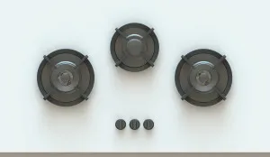 Pitt Natural Gas Cooktop COLO-BLK by Pitt, a Cooktops for sale on Style Sourcebook