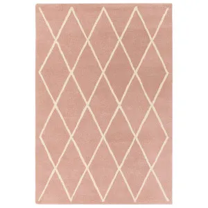 Asiatic Albany Diamond Pink by Asiatic London, a Contemporary Rugs for sale on Style Sourcebook
