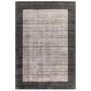 Asiatic Blade Border Charcoal Silver by Asiatic London, a Contemporary Rugs for sale on Style Sourcebook