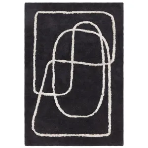 Asiatic Matrix Infinity Charcoal by Asiatic London, a Contemporary Rugs for sale on Style Sourcebook