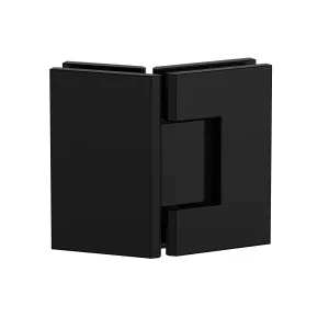 Stealth Glass to Glass 135 Degree Hinge Matte Black by Estelle, a Bathroom Fixtures for sale on Style Sourcebook