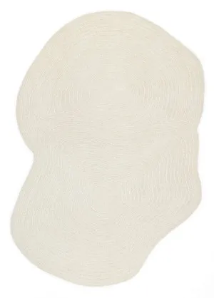 Nafiya Cream Modern Hand-Tufted Wool Rug by Miss Amara, a Other Rugs for sale on Style Sourcebook