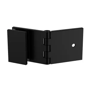 Adjustable Angle Wall to Glass Brackets with 30mm Cover plate - Matte Black by Estelle, a Bathroom Fixtures for sale on Style Sourcebook