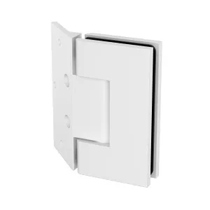 Boston Heavy Duty Large Wall to Glass Hinges with 135 Degree Type Mounting Plate - White by Estelle, a Bathroom Fixtures for sale on Style Sourcebook