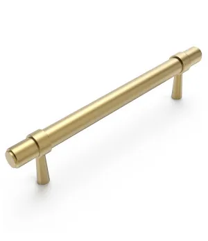 Astor - 168mm Brushed Brass  Handle (Premium Solid Brass ) by Otti Australia, a Cabinet Hardware for sale on Style Sourcebook
