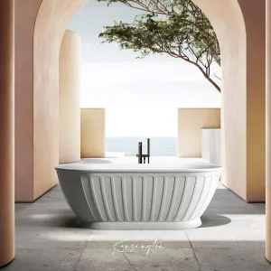 Attica Kensington 1500x750x580 Gloss White Bath No Overflow & No Waste Included by Otti Australia, a Bathtubs for sale on Style Sourcebook