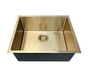 Axon Sink 58S 580x440x220 Brushed Gold by Otti Australia, a Kitchen Sinks for sale on Style Sourcebook