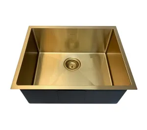 Axon Sink 58S 580x440x220 Argent Gold by Otti Australia, a Kitchen Sinks for sale on Style Sourcebook