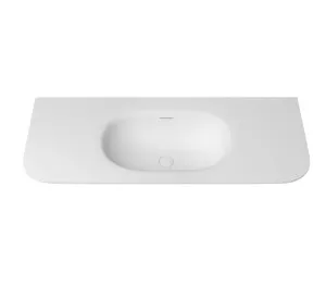 Chloe 1200x500 Silk Matte White Top with Basin by Otti Australia, a Vanities for sale on Style Sourcebook