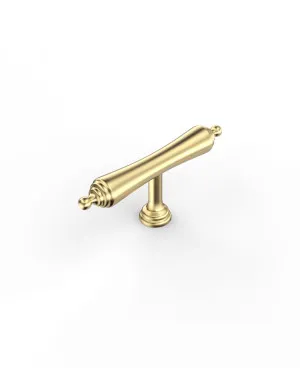Heirloom - 80mm Brushed Brass Handle  (Premium Solid Brass ) by Otti Australia, a Cabinet Hardware for sale on Style Sourcebook