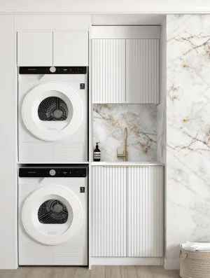Laundry Kit 1305C Noosa White with Pure White Top by Otti Australia, a Cabinetry for sale on Style Sourcebook
