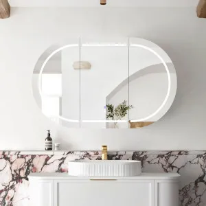 LED Bondi 1200x750 White Shaving Cabinet - Premium by Otti Australia, a Shaving Cabinets for sale on Style Sourcebook