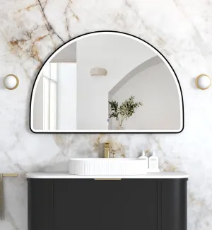 LED Moonlight Archie 800x1200 Black Metal Frame Mirror by Otti Australia, a Mirrors for sale on Style Sourcebook