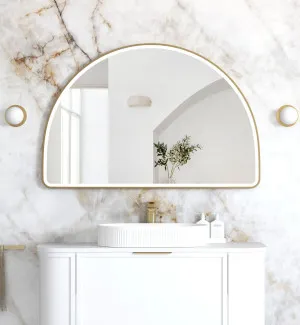 LED Moonlight Archie 800x1200 Gold Metal Frame Mirror by Otti Australia, a Mirrors for sale on Style Sourcebook