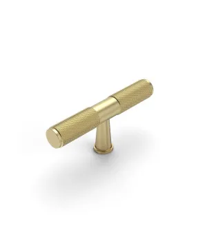 Nord - 80mm  Brushed Brass  Handle  (Premium Solid Brass ) by Otti Australia, a Cabinet Hardware for sale on Style Sourcebook
