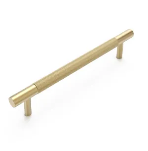 Nord - Brushed Brass 160/200mm  Handle (160mm Hole to Hole ; 200mm Total Length) by Otti Australia, a Cabinet Hardware for sale on Style Sourcebook