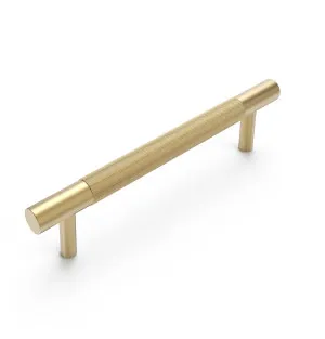 Nord - Brushed Brass 128/165mm  Handle (128mm Hole to Hole ; 165mm Total Length) by Otti Australia, a Cabinet Hardware for sale on Style Sourcebook