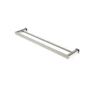 Oskar 600mm Brushed Nickel Double Towel Rail by Otti Australia, a Towel Rails for sale on Style Sourcebook