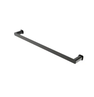 Oskar 600mm Gun Metal Single Towel Rail by Otti Australia, a Towel Rails for sale on Style Sourcebook
