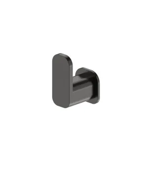 Oskar Gun Metal Robe Hook by Otti Australia, a Shelves & Hooks for sale on Style Sourcebook