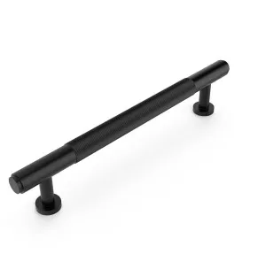 Soho - 165mm Matte Black Handle (Premium Solid Brass ) by Otti Australia, a Cabinet Hardware for sale on Style Sourcebook