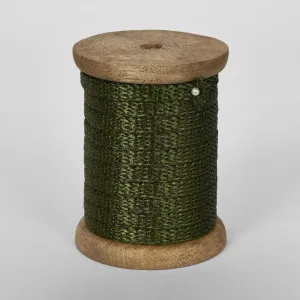 GREEN BRAIDED RIBBON 10M by Florabelle Living, a Decorative Accessories for sale on Style Sourcebook