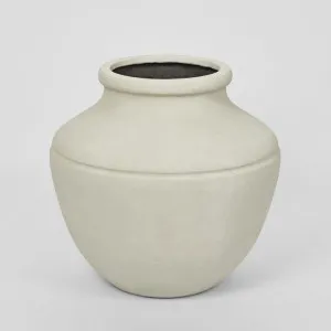 Murcia Pot Chalk by Florabelle Living, a Plant Holders for sale on Style Sourcebook