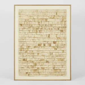 LADRAR Bark Wall Art 76 x 101cm Natural by Florabelle Living, a Decorative Accessories for sale on Style Sourcebook