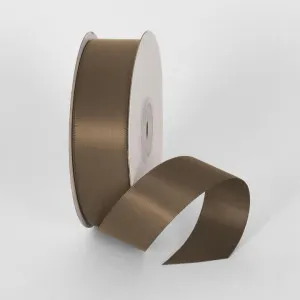 Natural 22.86 - 25mm Double Sided Satin Ribbon P812 by Florabelle Living, a Decorative Accessories for sale on Style Sourcebook
