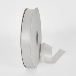 White Double Sided Satin Ribbon 25mm 100yards - P112 by Florabelle Living, a Decorative Accessories for sale on Style Sourcebook