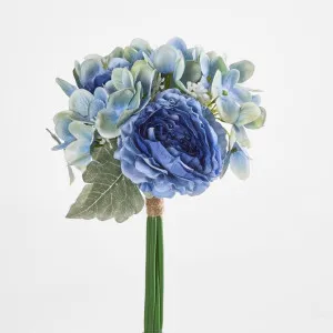 Ranunculus Hydrangea Bouquet Blue by Florabelle Living, a Plants for sale on Style Sourcebook