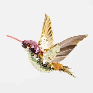 Conti Sequin Hummingbird Tree Decoration by Florabelle Living, a Christmas for sale on Style Sourcebook