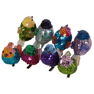 Dark Sweetie Birds Box of 8 by Florabelle Living, a Christmas for sale on Style Sourcebook
