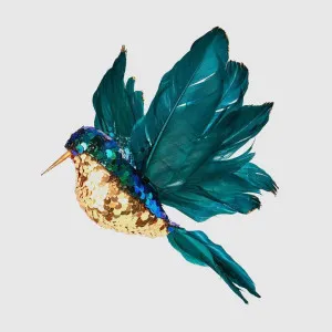 Salsan Sequin Hanging Hummingbird by Florabelle Living, a Christmas for sale on Style Sourcebook