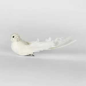 Flutter Clip on Bird White (Set of 6) by Florabelle Living, a Christmas for sale on Style Sourcebook