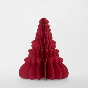 Paper Tree Decoration Red Small by Florabelle Living, a Christmas for sale on Style Sourcebook