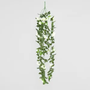 Hanging Rose Bush White by Florabelle Living, a Plants for sale on Style Sourcebook