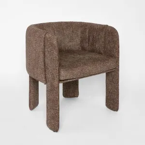 Clara Dining Chair with arms Cocoa by Florabelle Living, a Dining Chairs for sale on Style Sourcebook