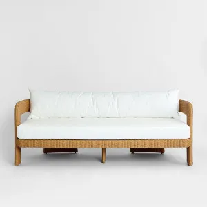 Cassius 3 Seat Sofa Natural Outdoor by Florabelle Living, a Tables for sale on Style Sourcebook