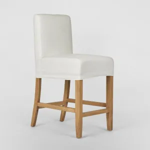 Ville Slip Cover White (Counter Stool) by Florabelle Living, a Stools for sale on Style Sourcebook