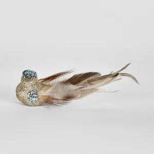 Sprinkle Clip on Bird Silver (Set of 6) by Florabelle Living, a Christmas for sale on Style Sourcebook