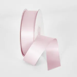 Powder Pink 25mm Double Sided Satin Ribbon 25 Yards - P115 by Florabelle Living, a Decorative Accessories for sale on Style Sourcebook